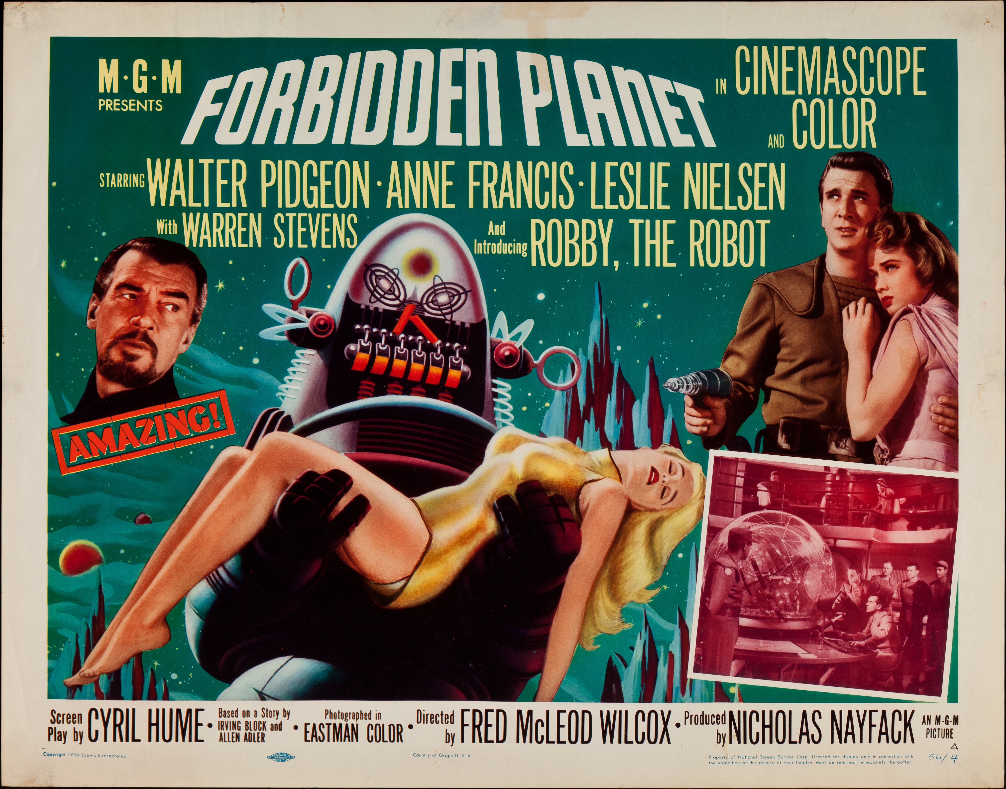 Forbidden Planet 1956 | Sold Details | Four Color Comics