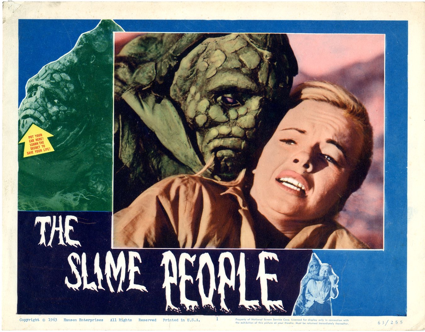 Slime People 1963 Posters Details Four Color Comics