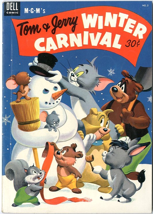 Tom & Jerry Winter Carnival- Dell Giant / Issue #2 | Comics Details | Four  Color Comics
