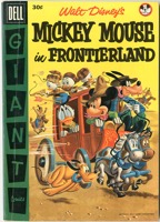Mickey Mouse In Frontierland- Dell Giant - Primary
