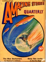 Amazing Stories Quarterly Vol 4  Pulp - Primary