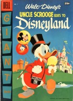 Uncle Scrooge Goes To Disneyland- Dell Giant - Primary