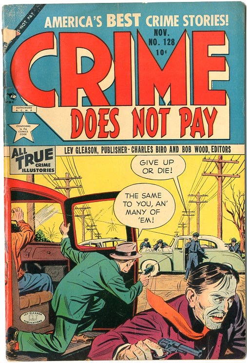 Crime Does Not Pay / Issue #128 | Comics Details | Four Color Comics