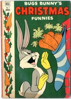 Bugs Bunny Christmas Funnies- Dell Giant - Primary