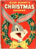 Bugs Bunny Christmas Funnies- Dell Giant - Primary