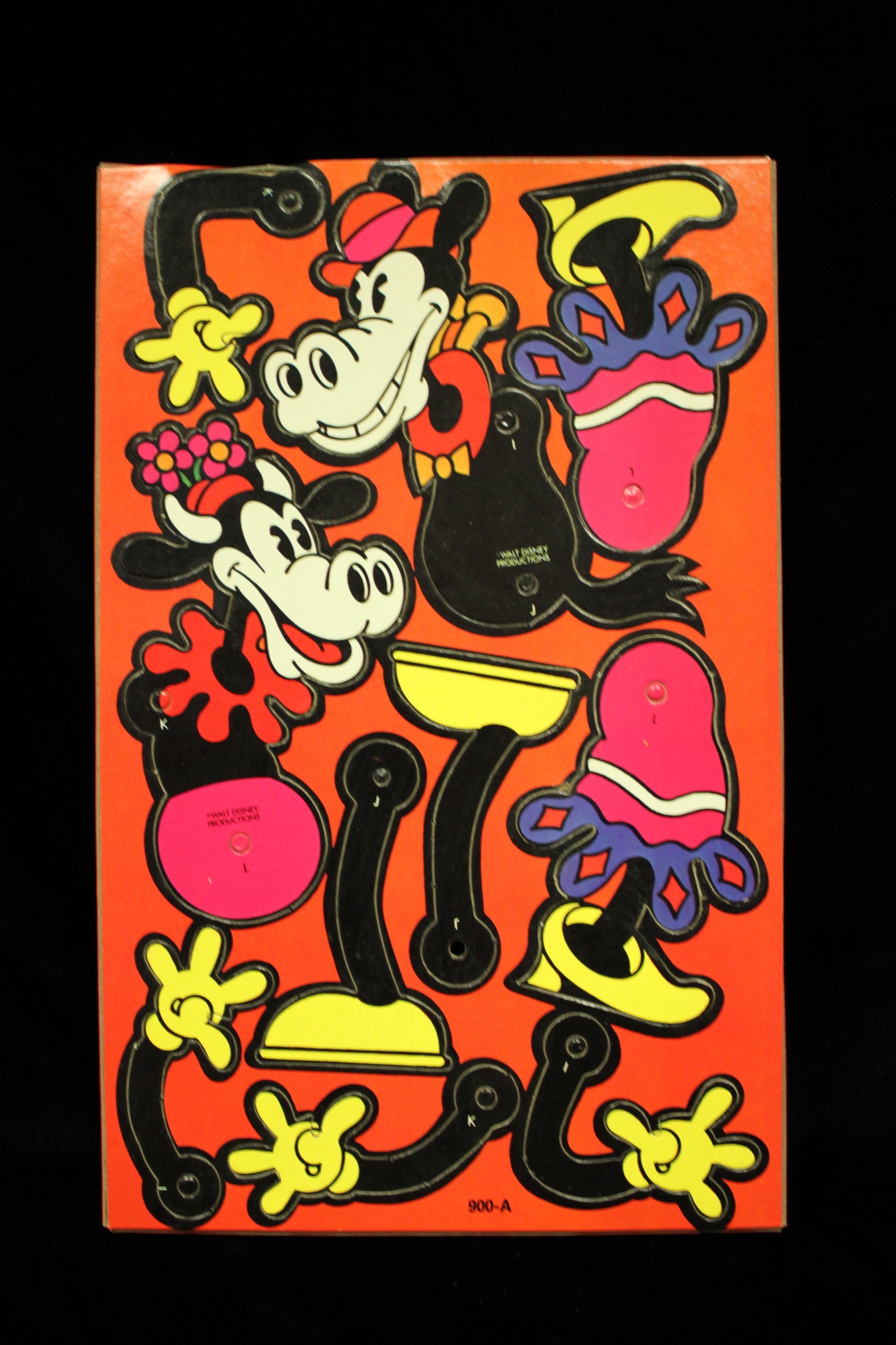 Mickey Mouse Peg Pals Colorforms - 1461