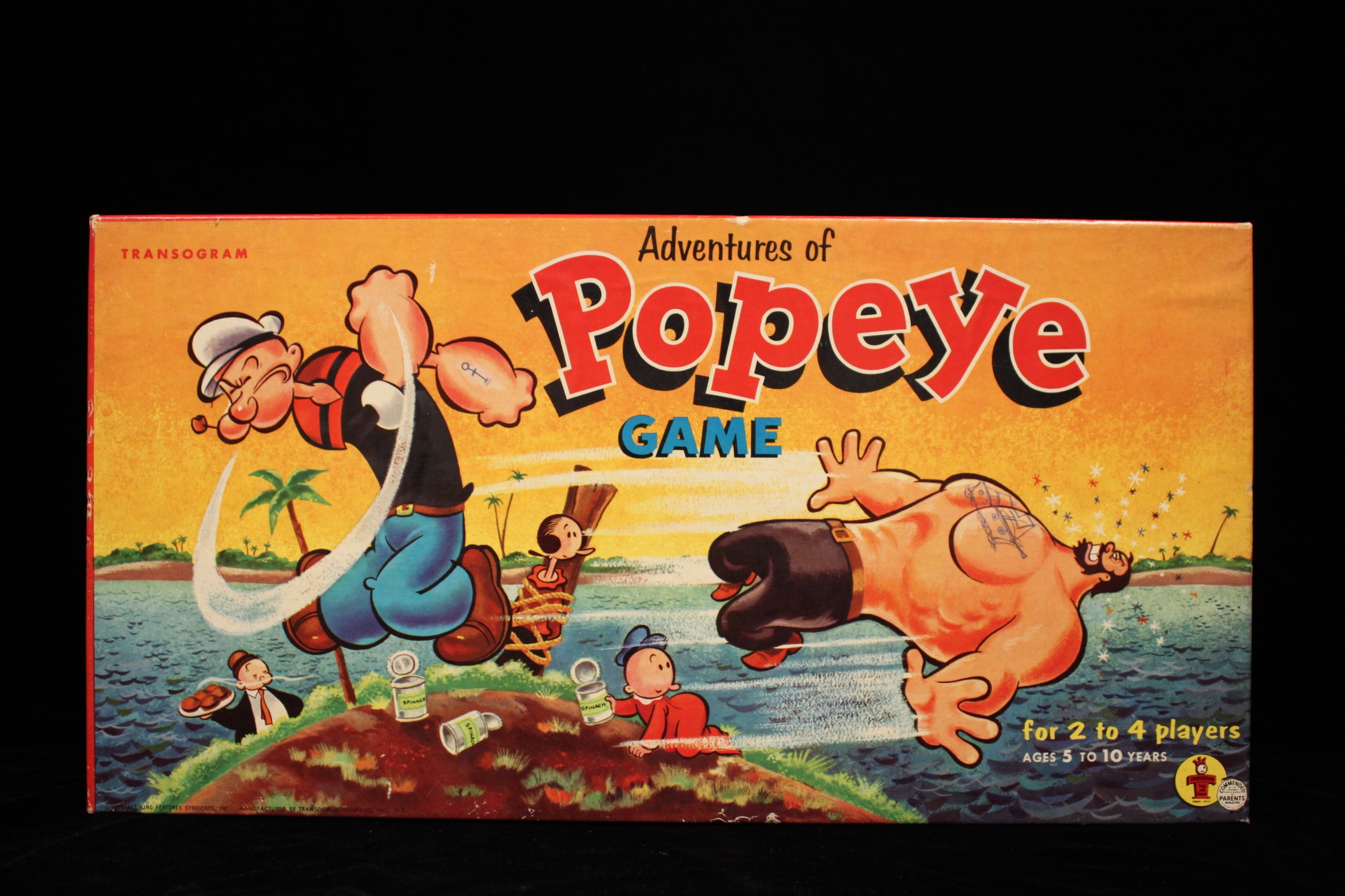Adventures Of Popeye Game - Primary
