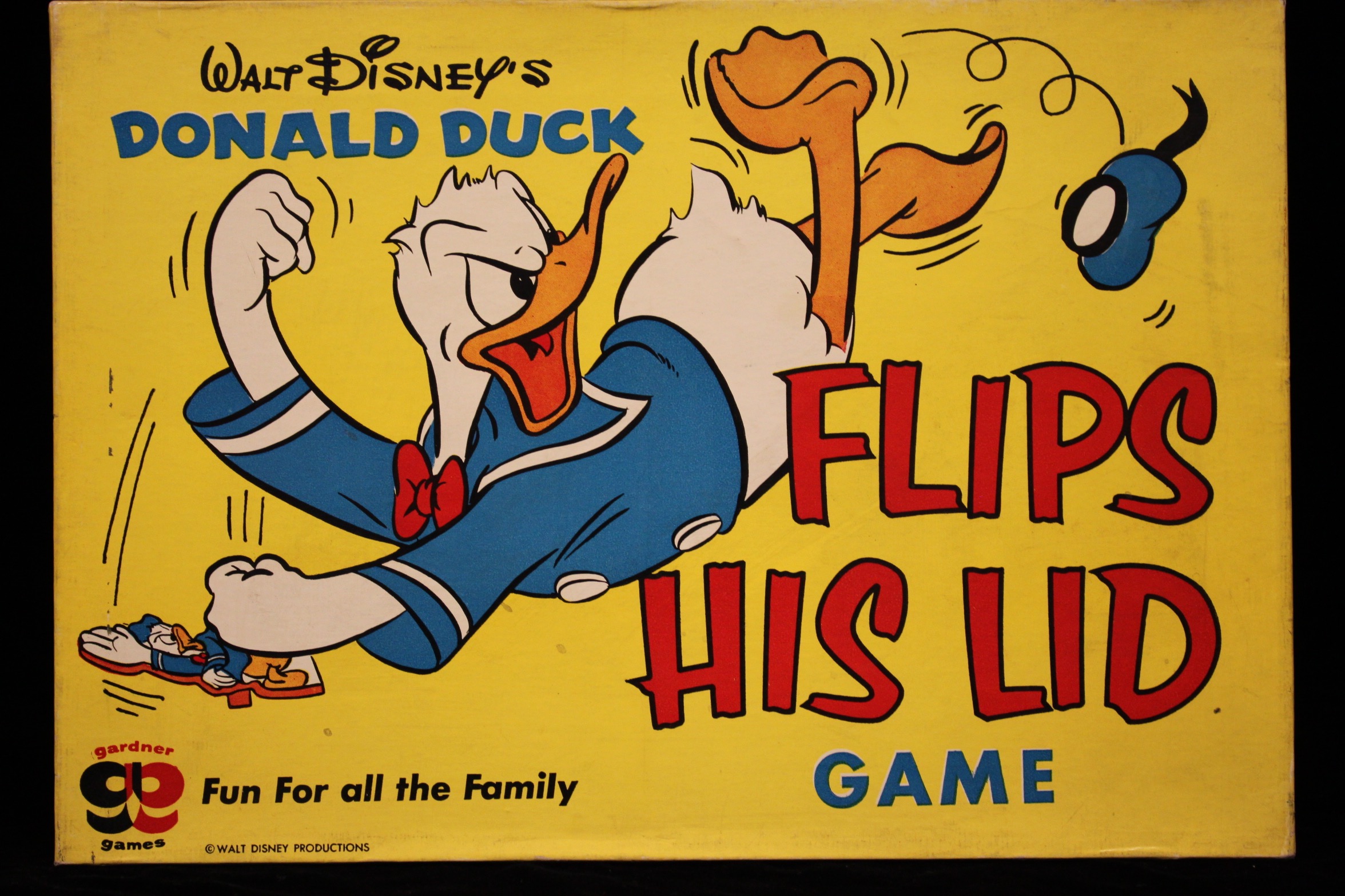 Walt Disney’s Donald Duck Flips His Lid - Primary