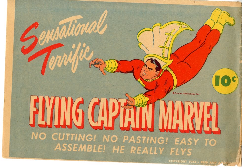 Flying Captain Marvel Toy   Fvf - Primary