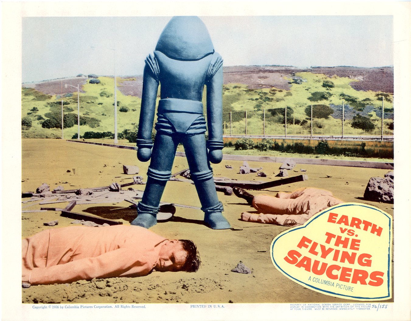 Earth Vs. The Flying Saucers 1956 | Posters Details | Four Color Comics