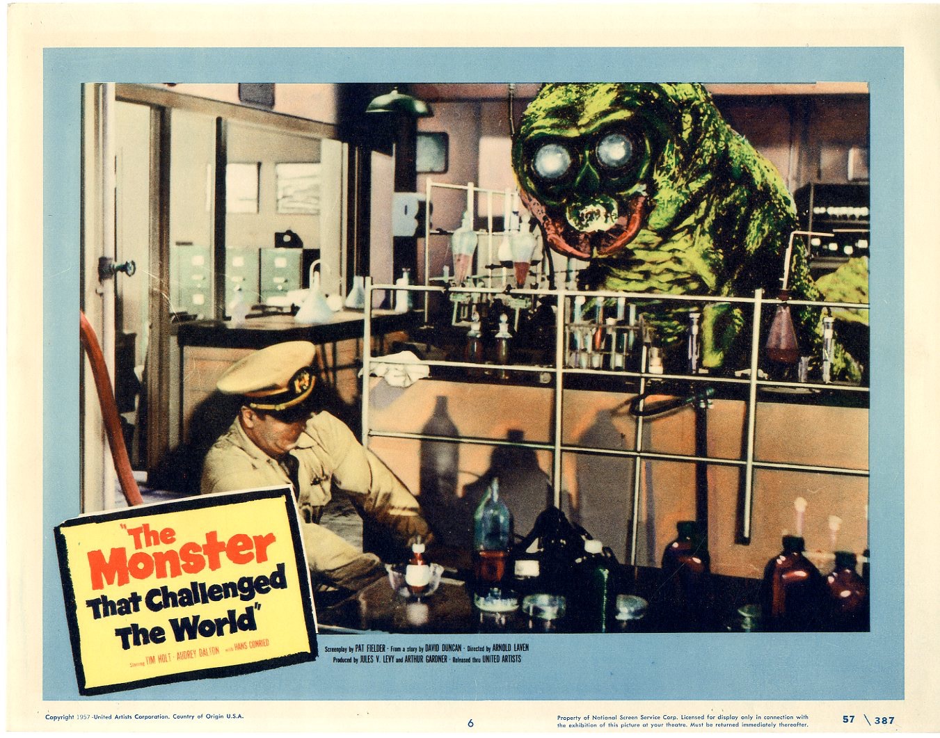 Monster that Challenged the World 1957 / Issue #6 | Sold Details | Four ...