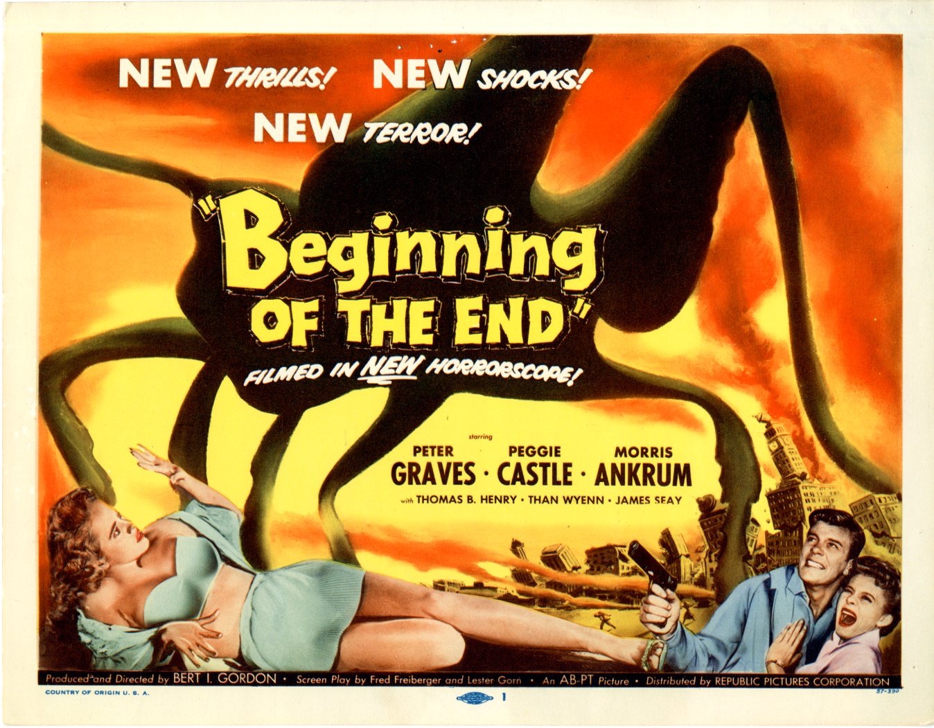 Beginning Of The End   1957 - Primary