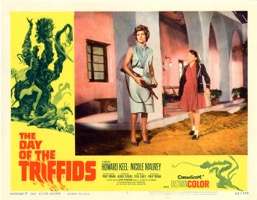 Day Of The Triffids  1962   8 Lobby Card Set - Primary