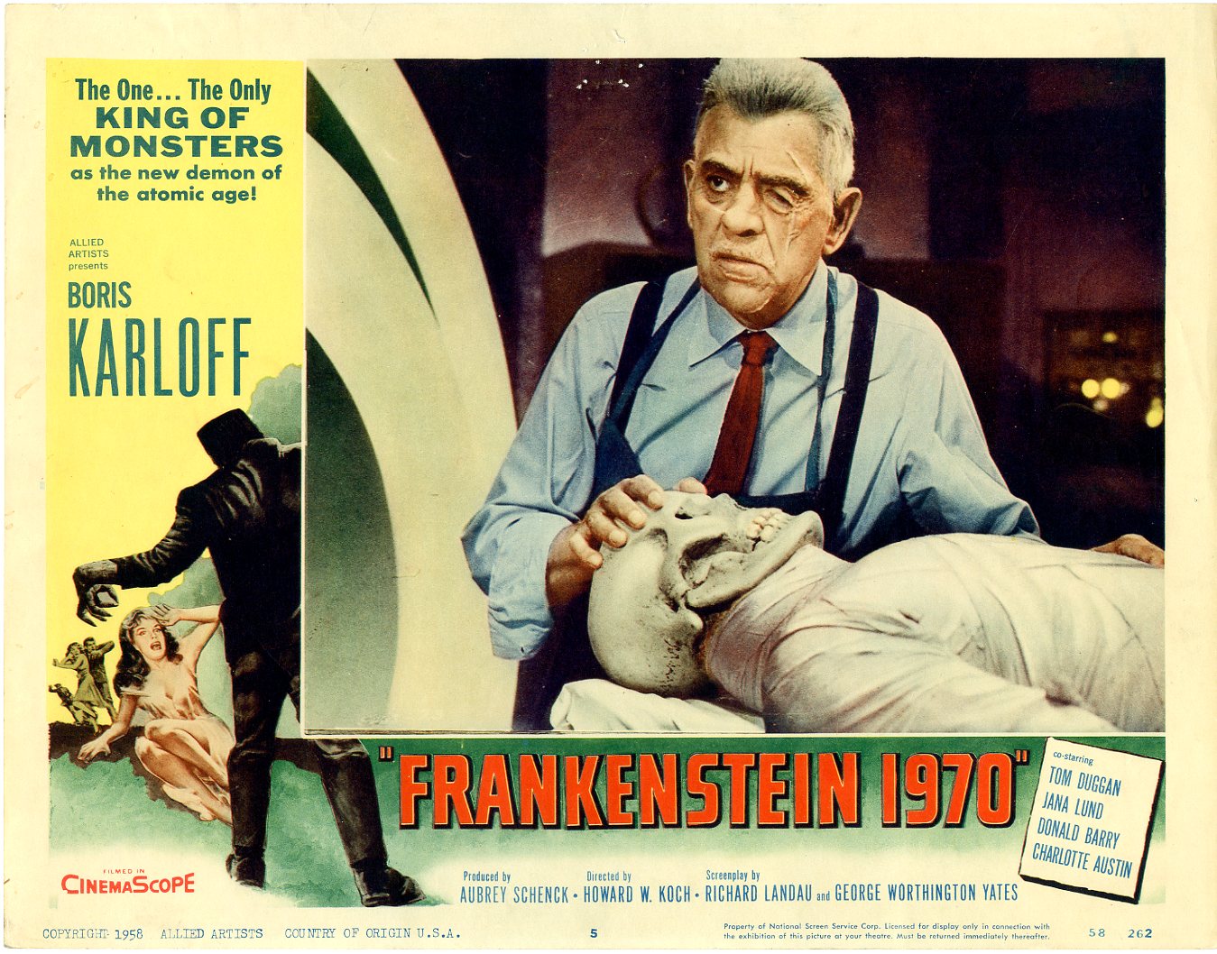 Frankenstein 1970 | Sold Details | Four Color Comics