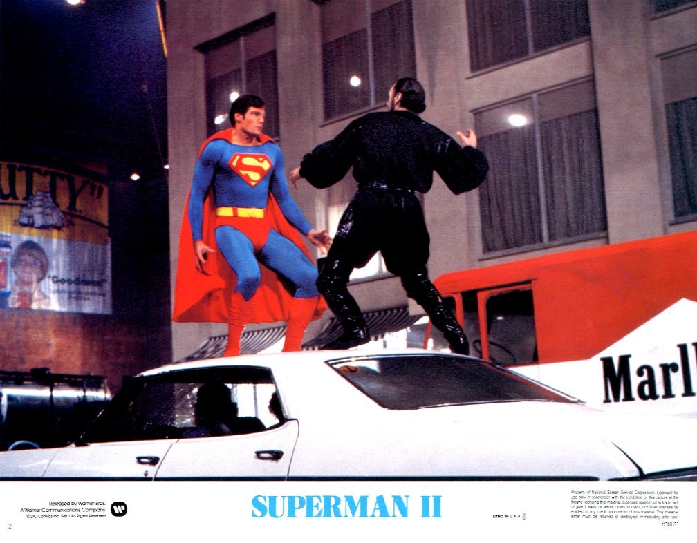Superman 2  1980   8 Cards - 329