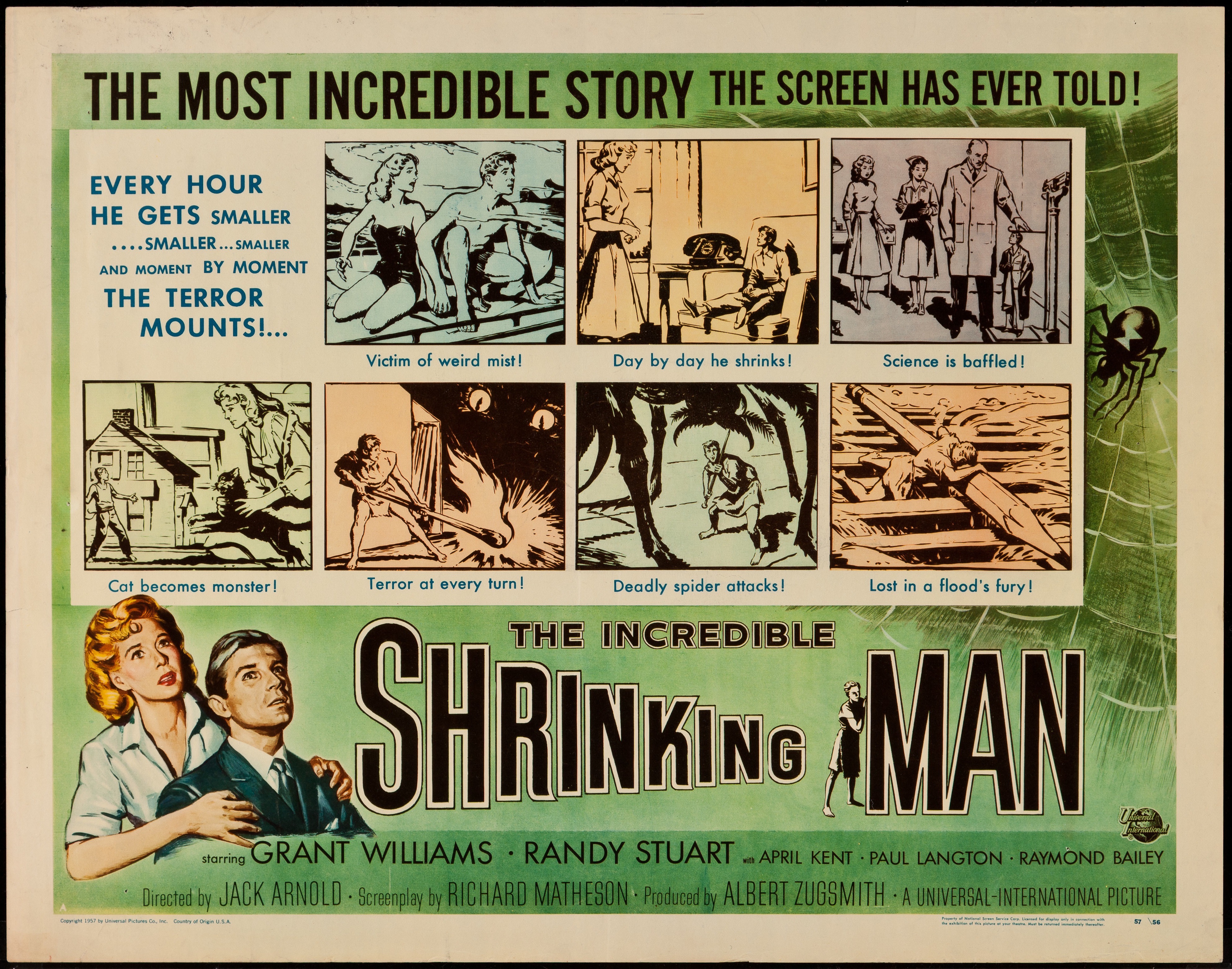 incredible shrinking man poster