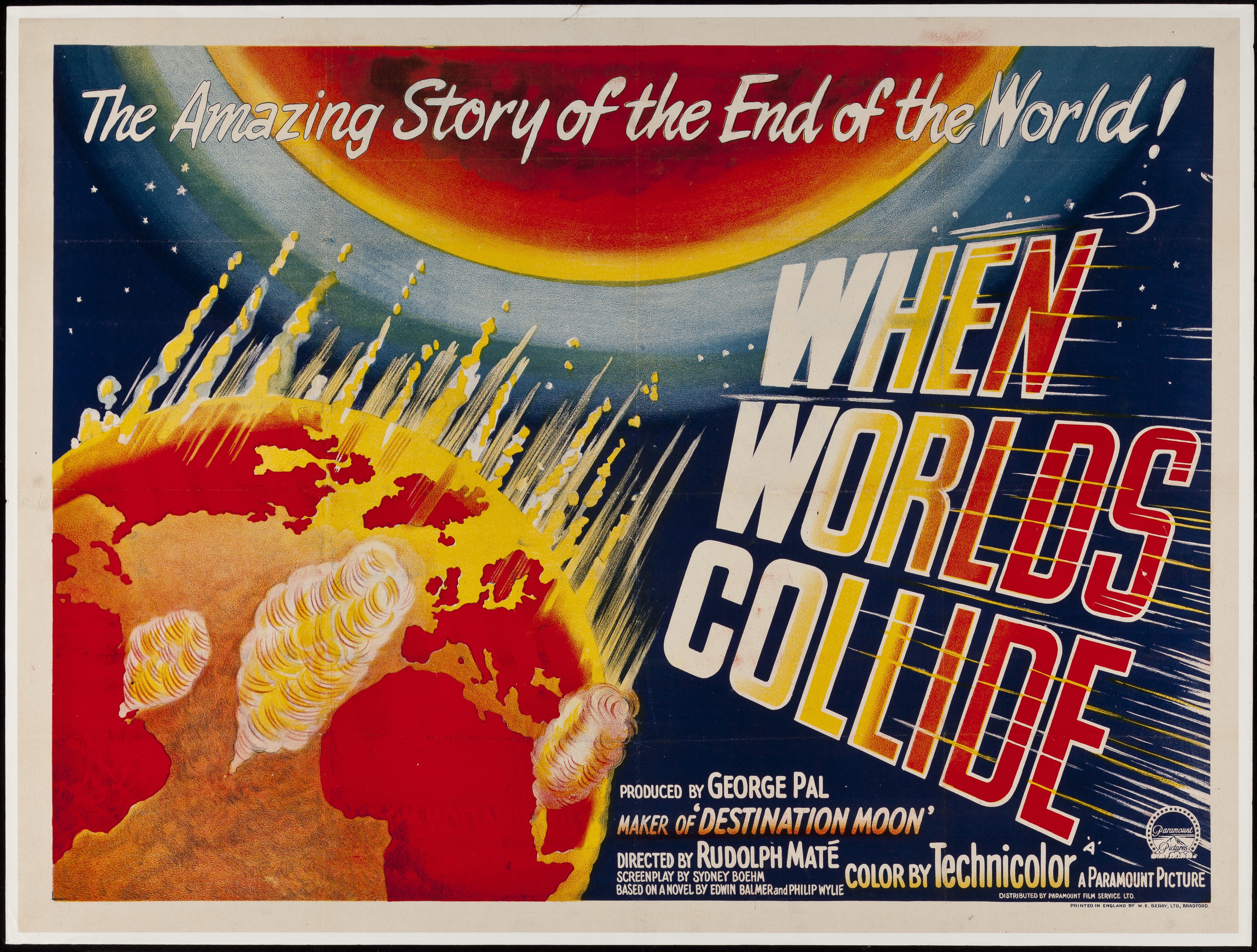 When Worlds Collide 1951 | Posters Details | Four Color Comics