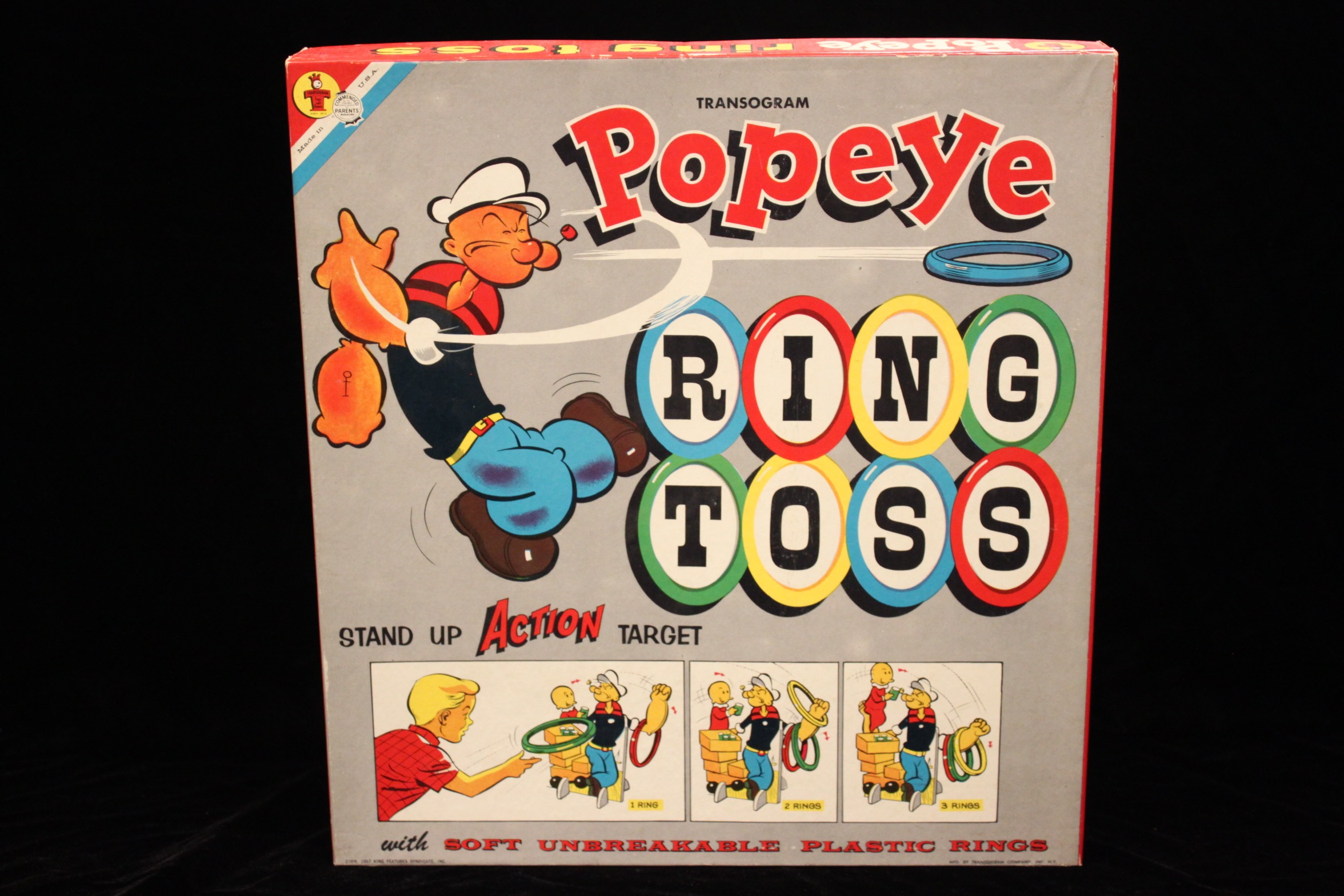Popeye Ring Toss   Game - Primary