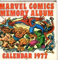  Marvel Comics Memory Album Calendar - Primary