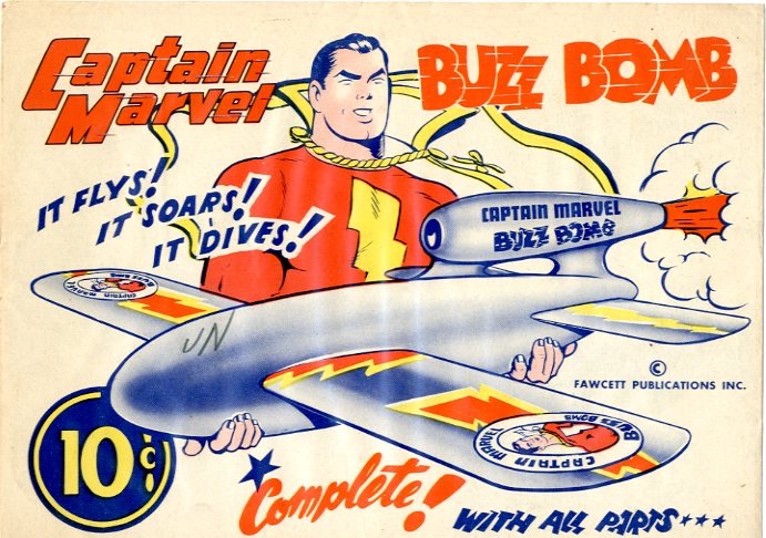 Captain Marvel Buzz Bomb - Primary