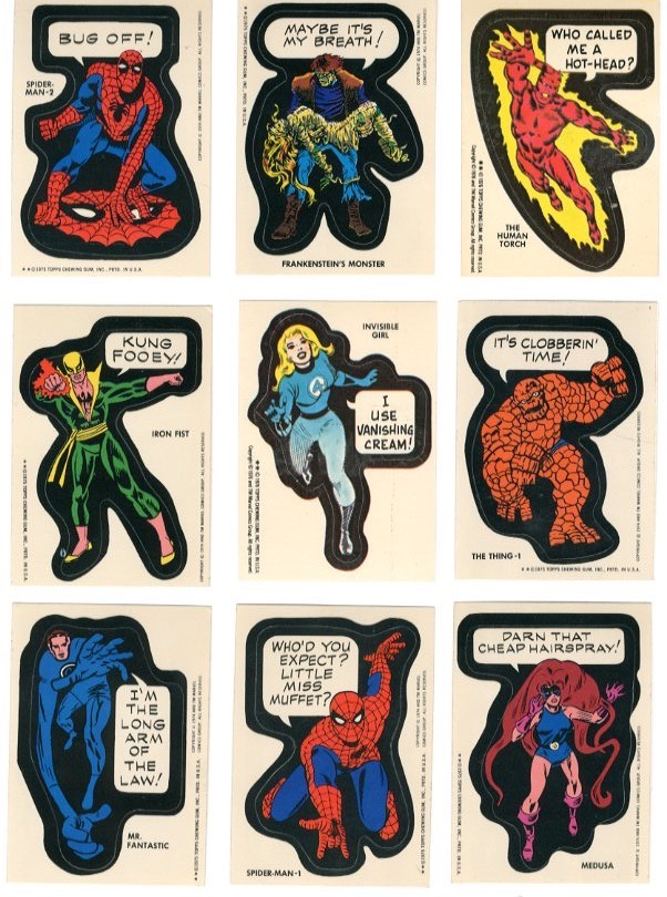 Marvel Stickers - Primary