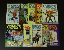 Comics Revue   Lot Of 10 Issues Fanzines - Primary