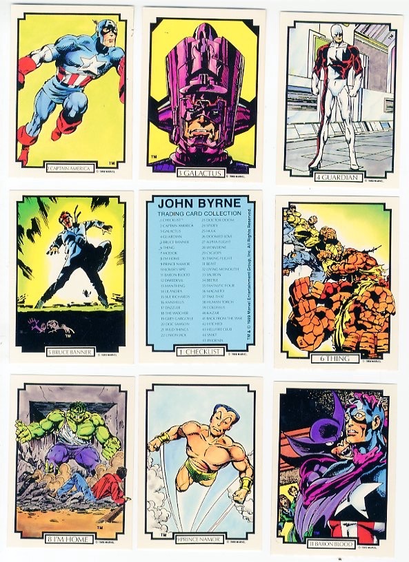 John Byrne Trading Card Collection - Primary