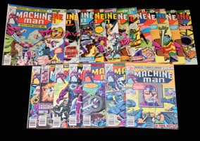 Machine Man Lot Of 20 Comics - Primary