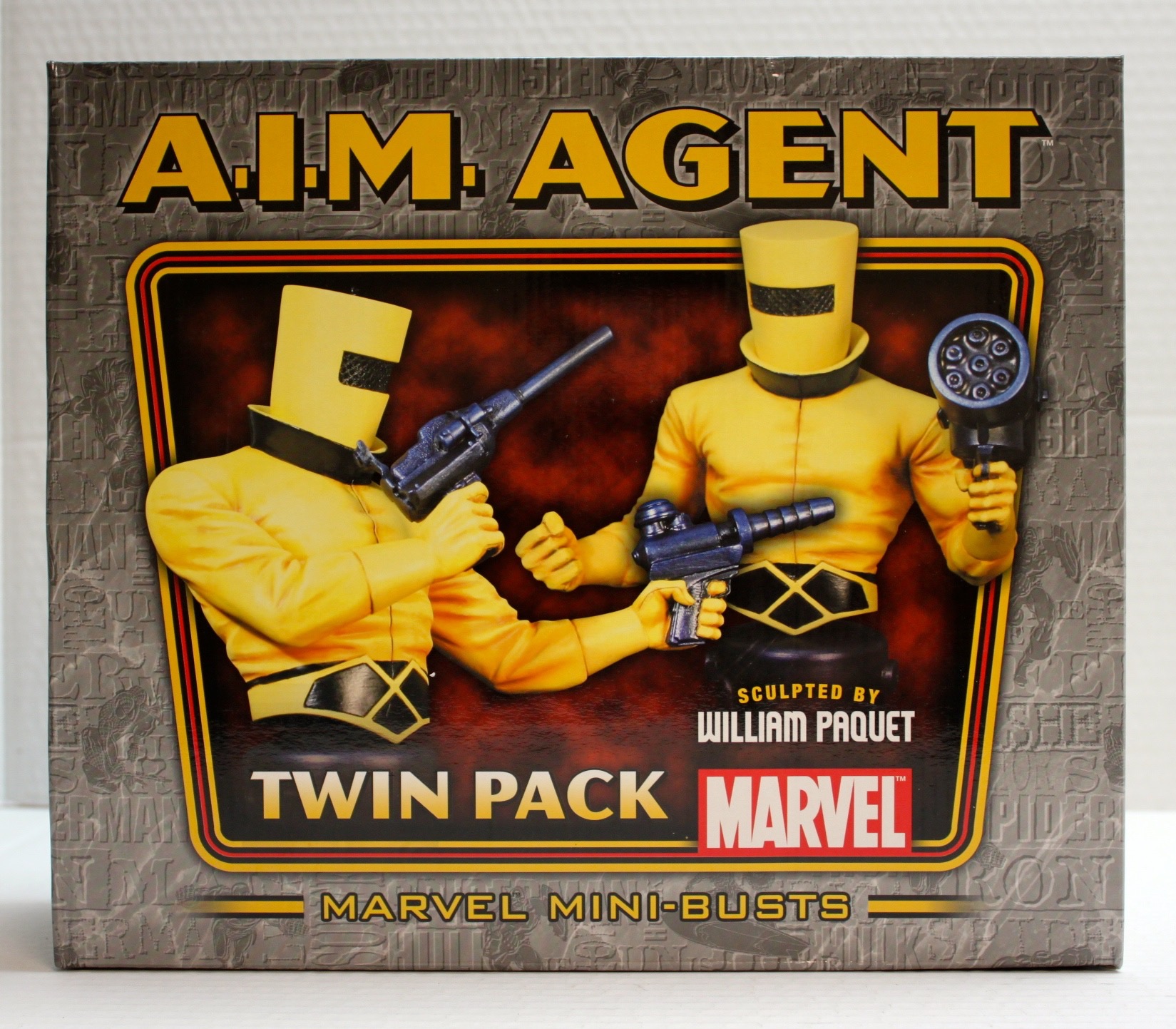 Aim Agents Busts | Sold Details | Four Color Comics