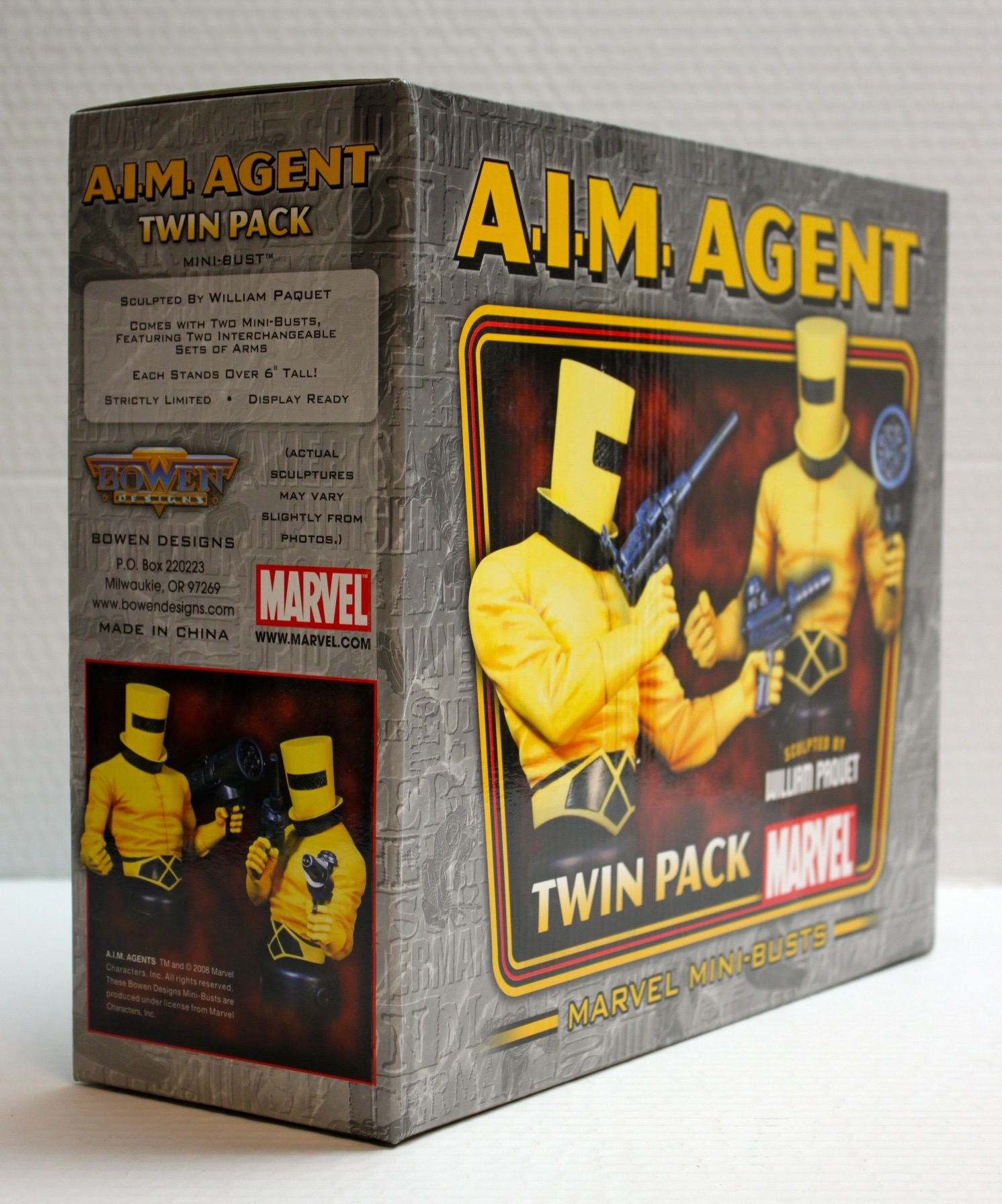 Aim Agents Busts | Sold Details | Four Color Comics