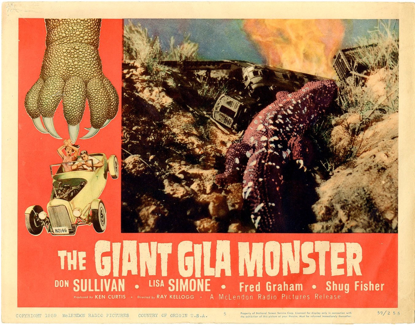 Still monster текст. The giant Gila Monster 1959. Гигантис Огненный монстр. Плакаты с монстрами. Giant Gila Monster на русском.