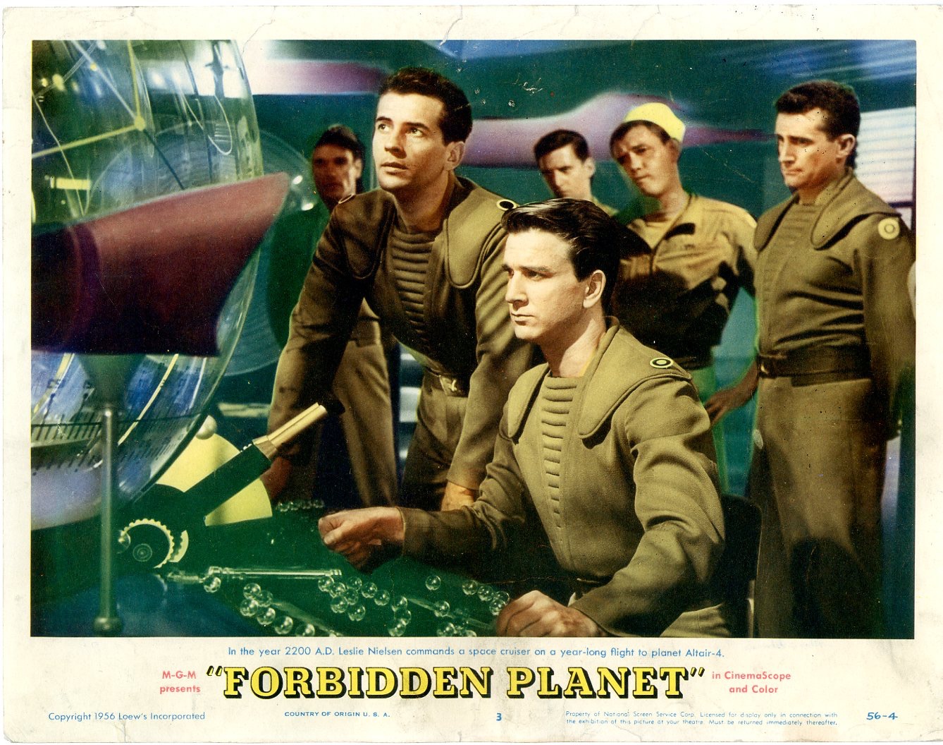 Forbidden Planet 1956 set #2 / Issue #3 | Sold Details | Four Color Comics