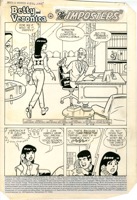 Betty &amp; Veronica  6 Page Story - Primary