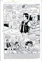 Archie &amp; Friends  6 Page Story  Original Art - Primary