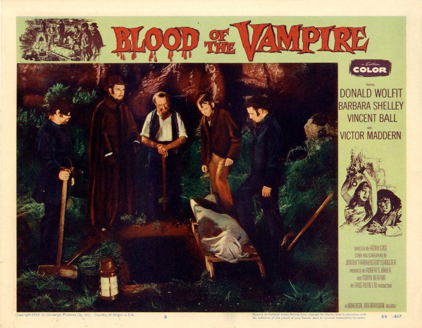 Blood Of The Vampire   1958  - 430