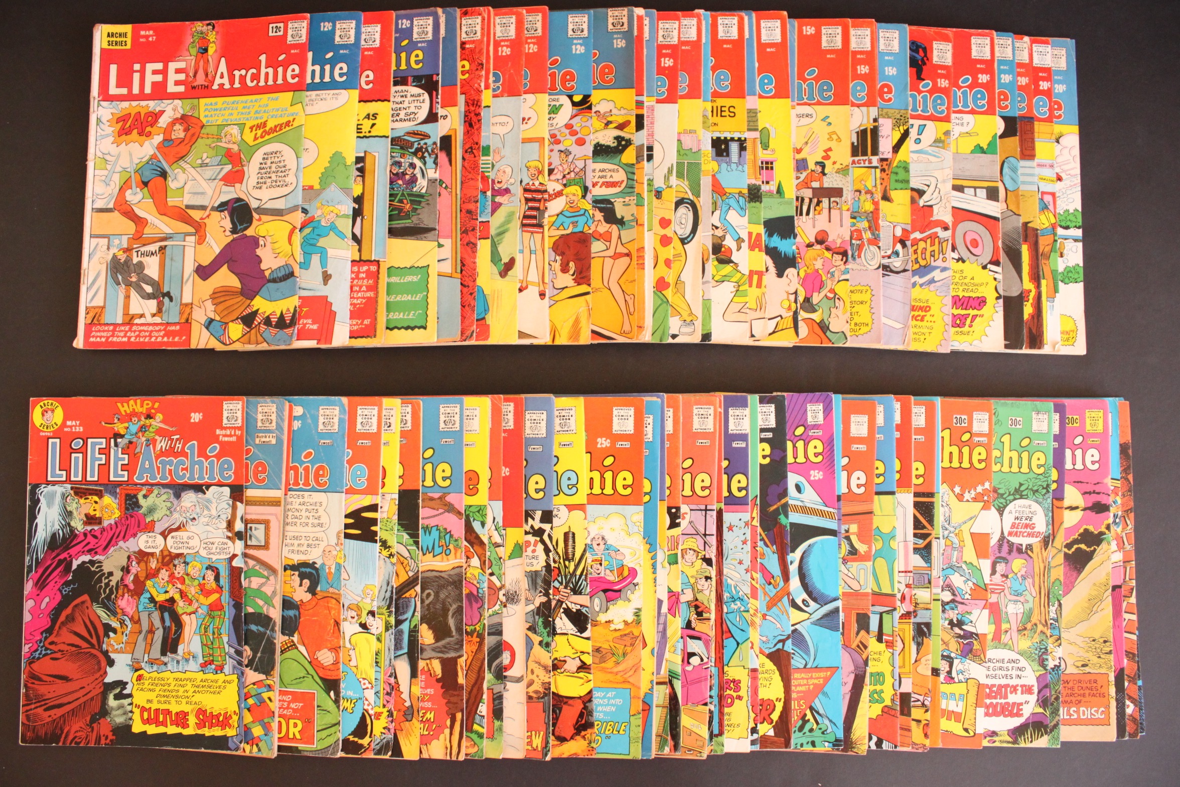 Life With Archie  Lot Of 70 Comics - Primary