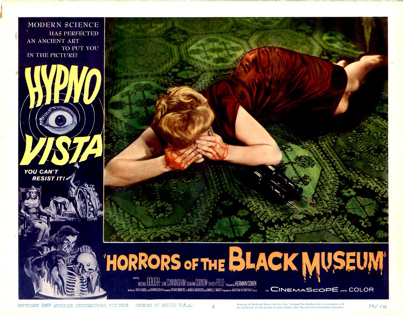 Horrors of the Black Museum 1959 / Issue 1 Sold Details Four Color