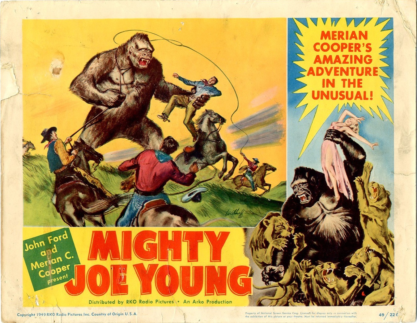 Mighty Joe Young 1949 / Issue #6 Sold Details Four Color Comics