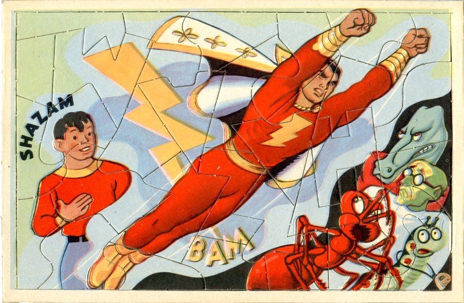Captain Marvel Picture Puzze #1 - 1429