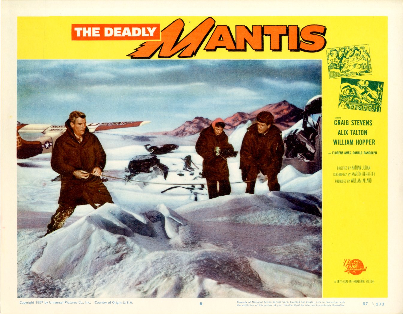 Deadly Mantis 1957 Posters Details Four Color Comics   2077814 3376