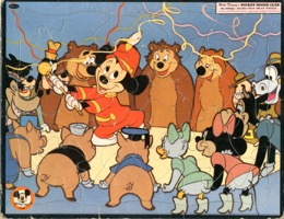 Mickey Mouse Club Puzzle - Primary