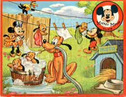 Mickey Mouse Club Puzzle - Primary