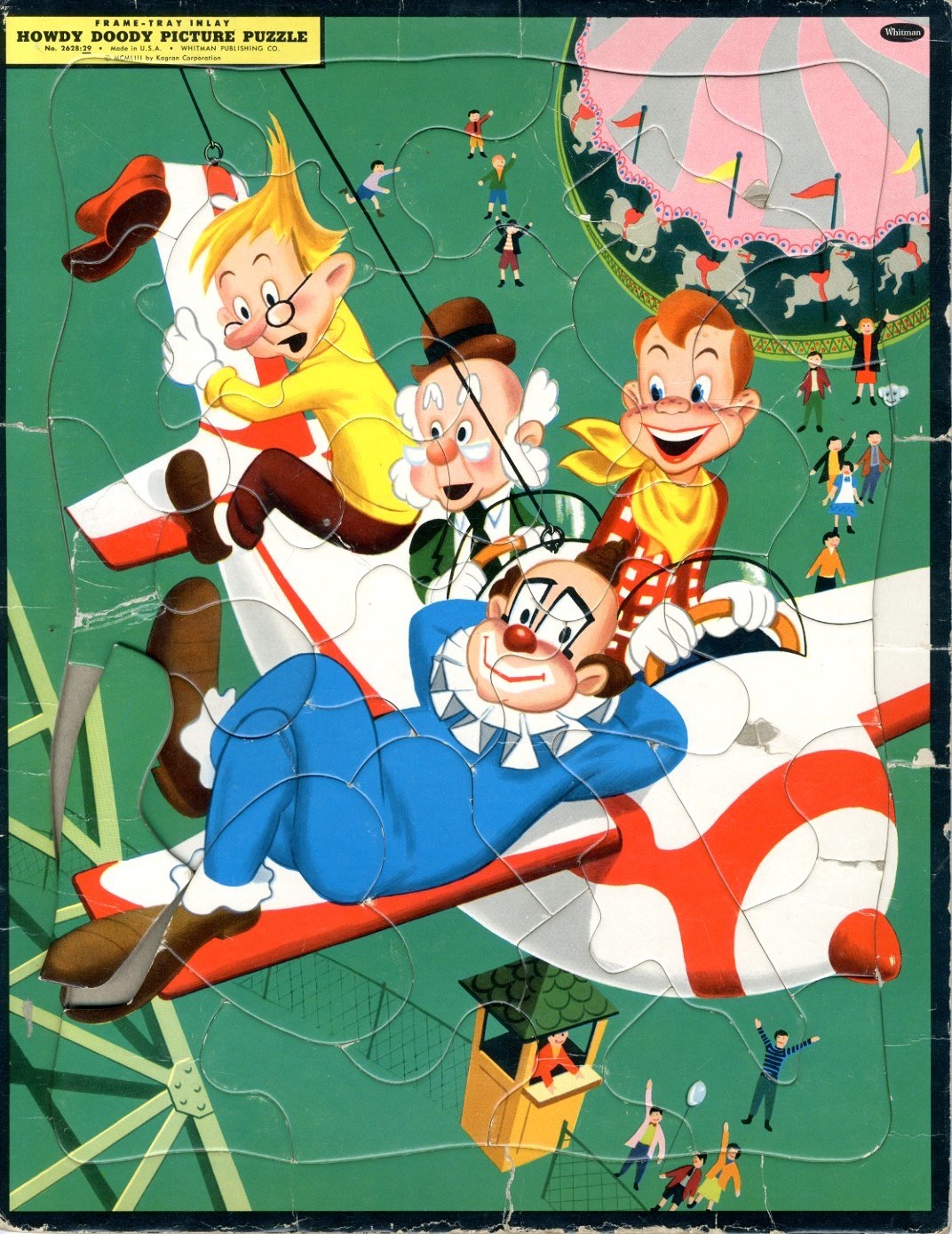 Howdy Doody Picture Puzzle - Primary