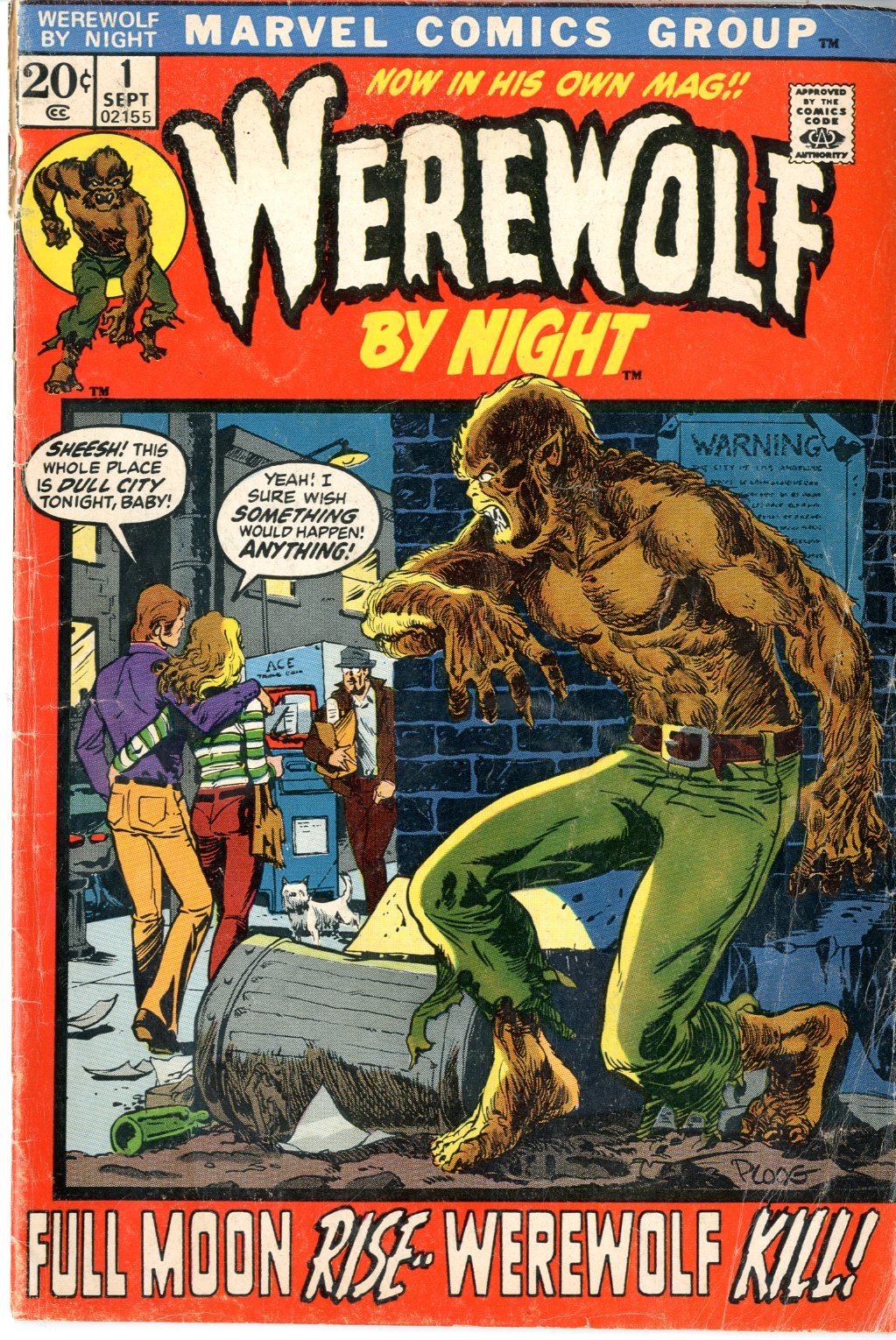 WEREWOLF BY NIGHT / Issue #1 | Sold Details | Four Color Comics