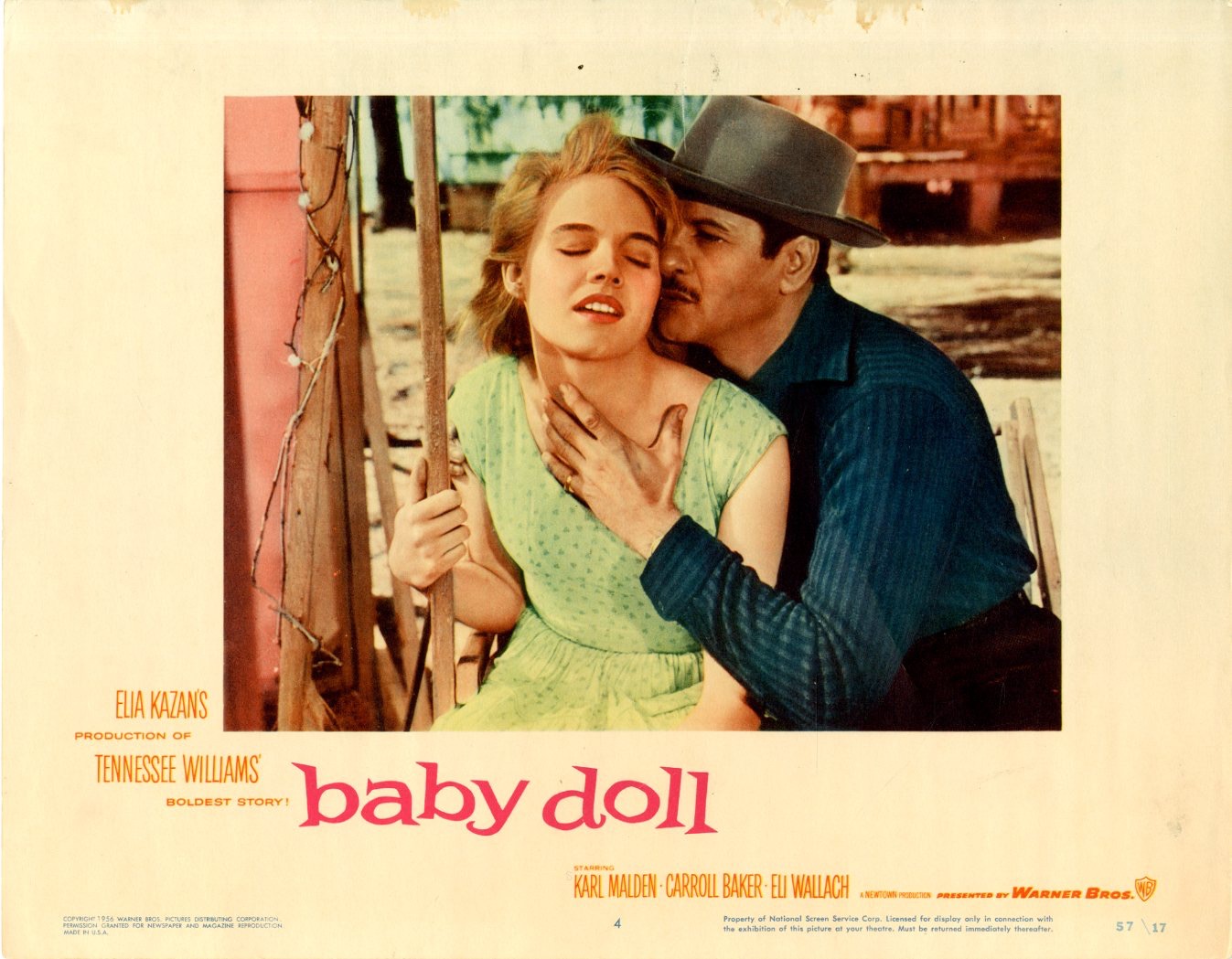 Baby Doll    1957  8 Lobby Card Set - 6802