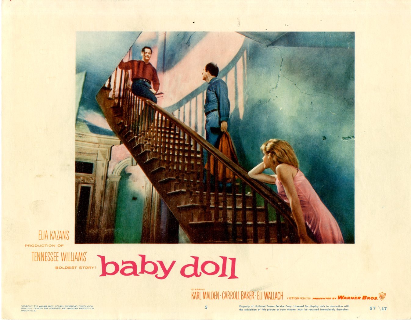 Baby Doll    1957  8 Lobby Card Set - 6803