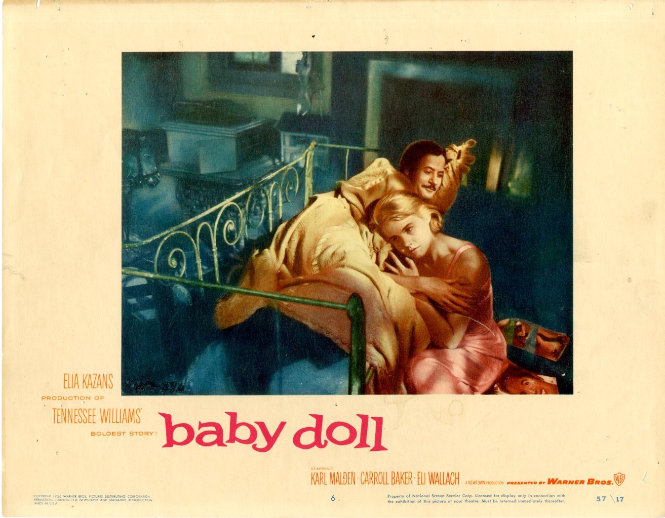 Baby Doll    1957  8 Lobby Card Set - 6804