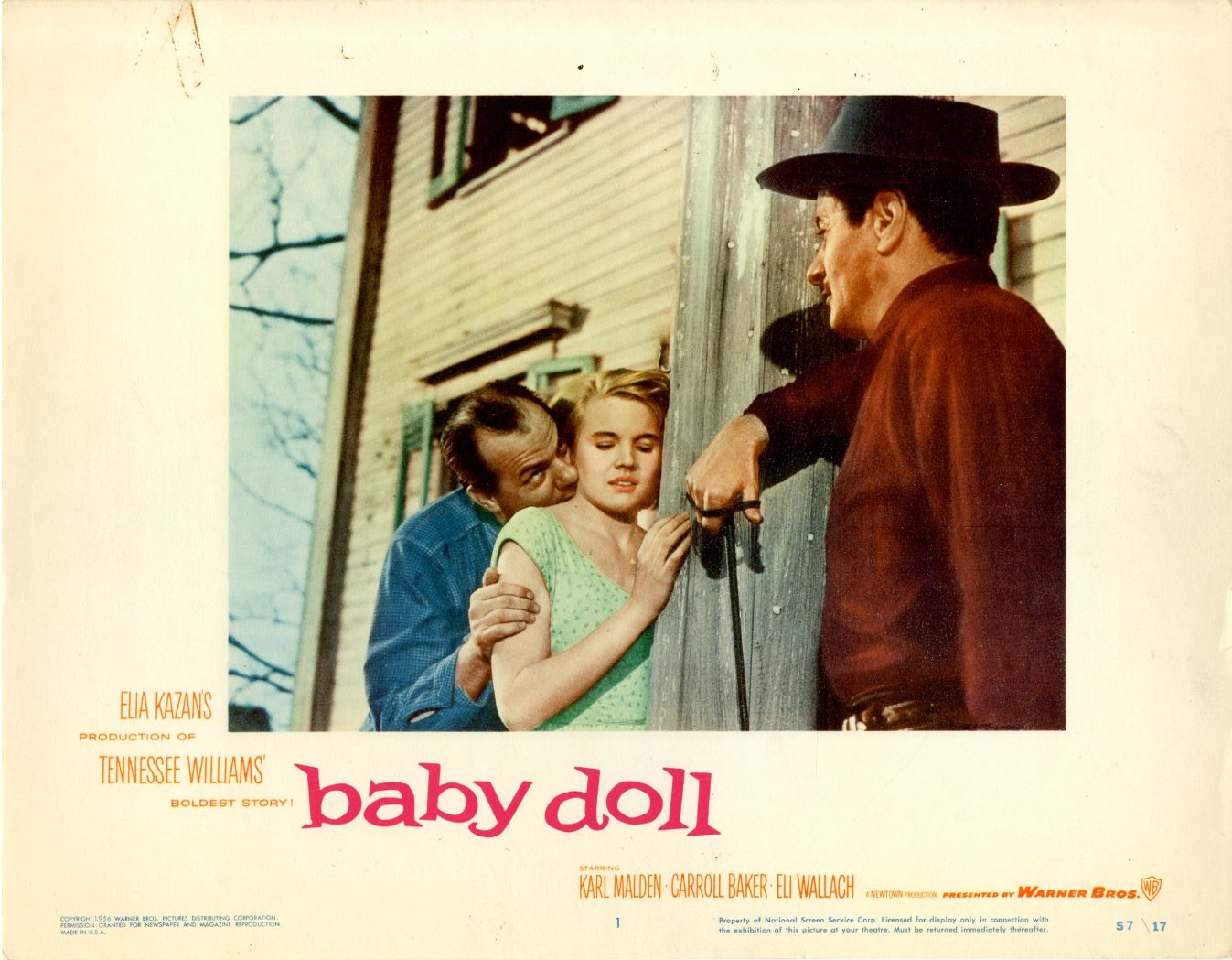 baby doll 1956 poster