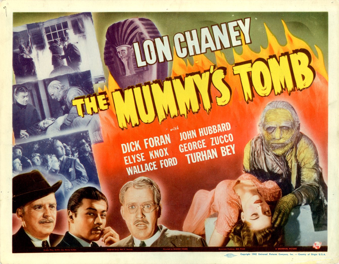 The Mummy’s Tomb 1942 / Issue #1 | Posters Details | Four Color Comics