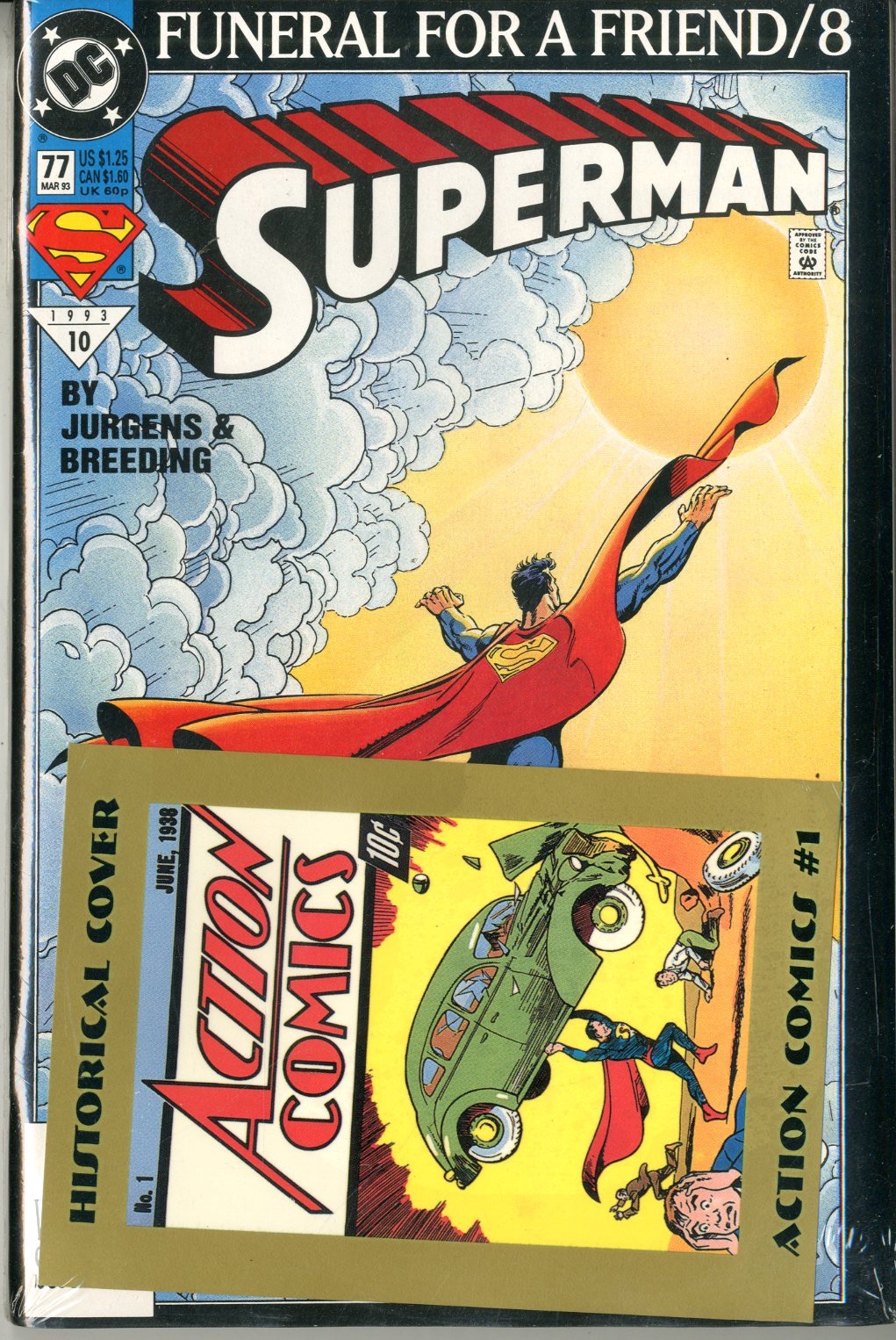 Adventures Of Superman  Sealed Lot Of 9 Comics - 11492